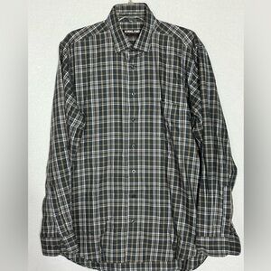 ❄️Kirkland Signature Men’s XL Plaid‎ Long Sleeve Button Up Shirt